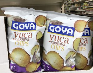 Goya Yuca Cassava Chips - Garlic